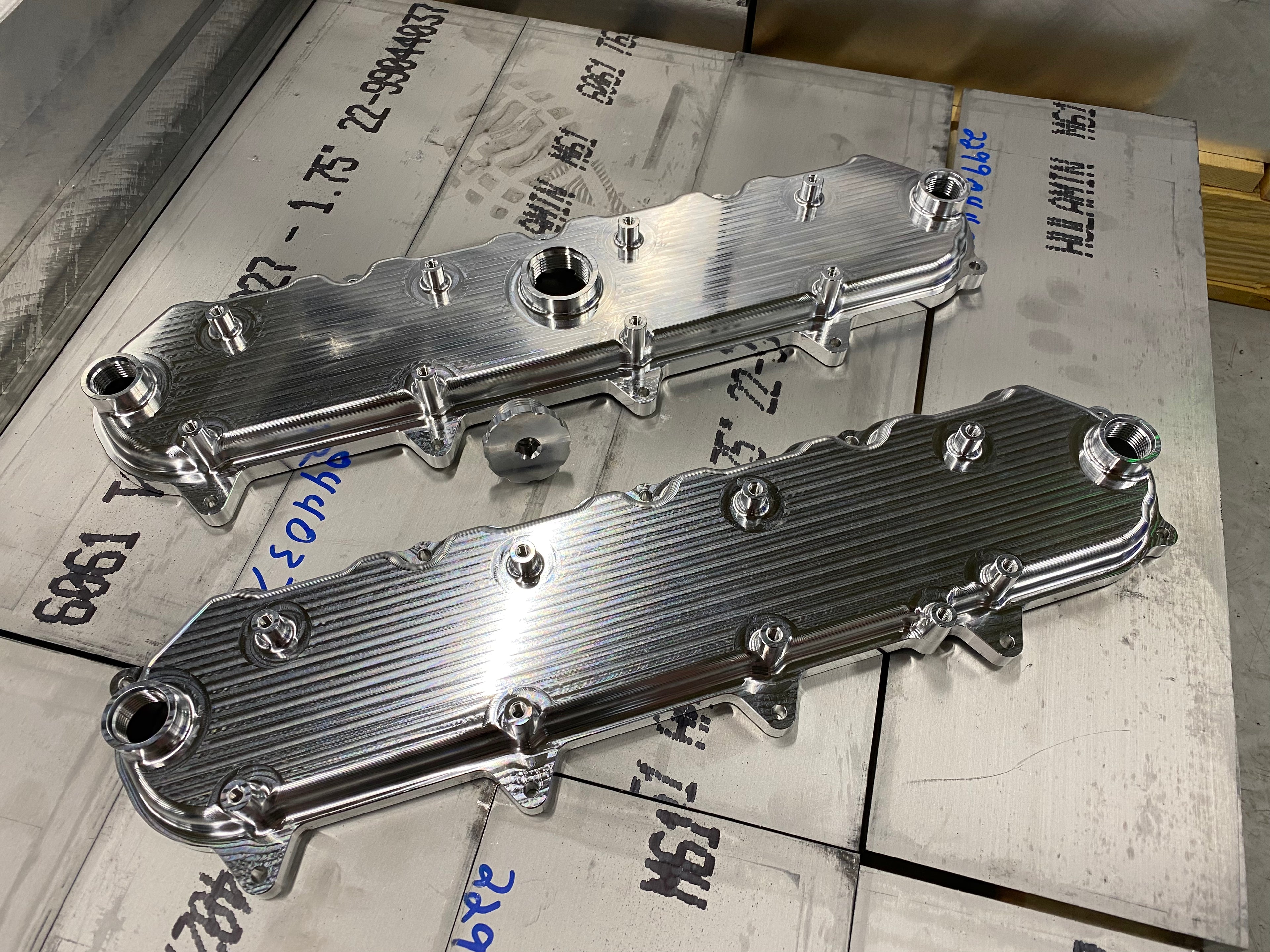DSX Billet LTx Valve Covers