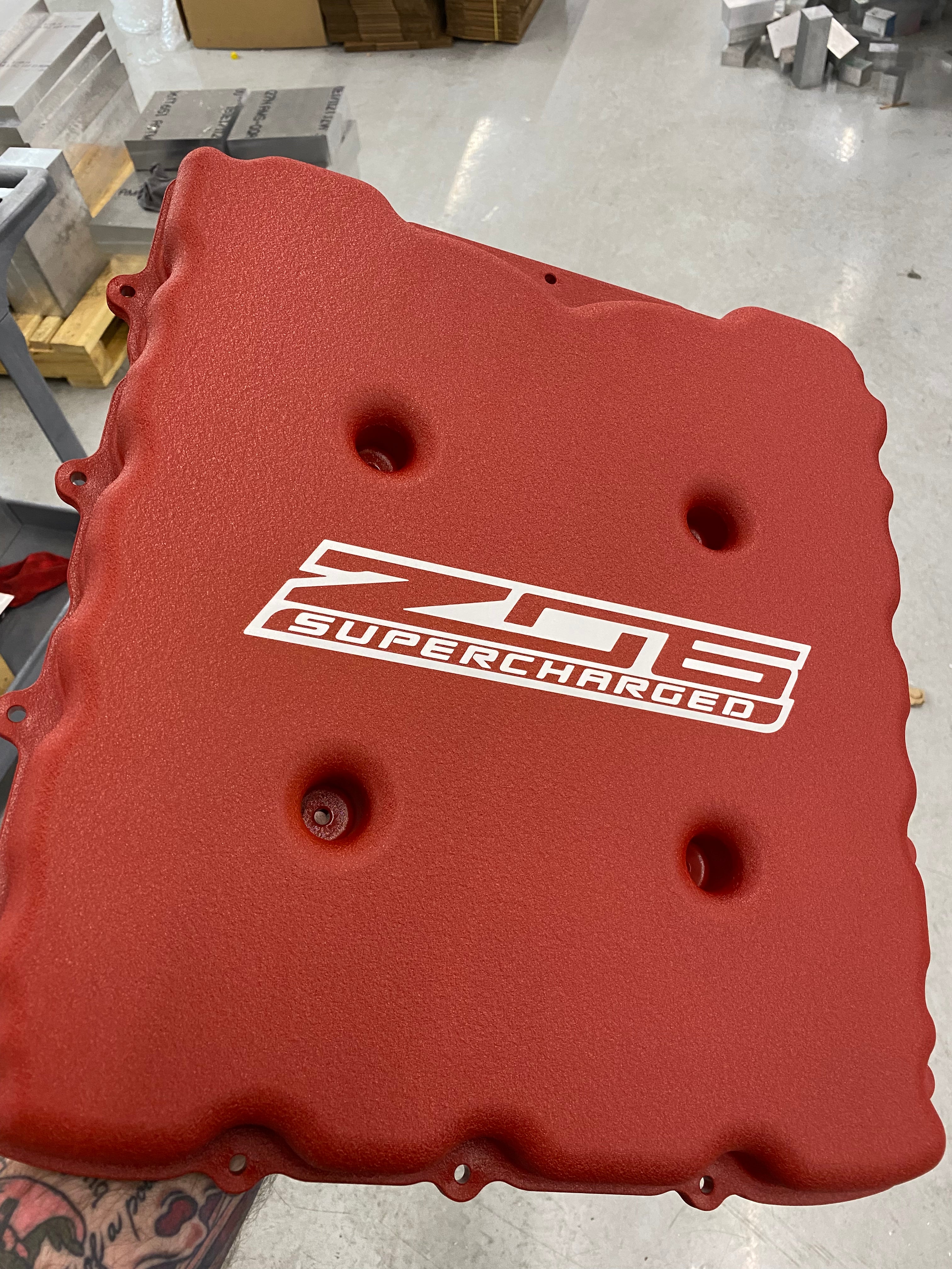 Billet LT4 Supercharger Cover