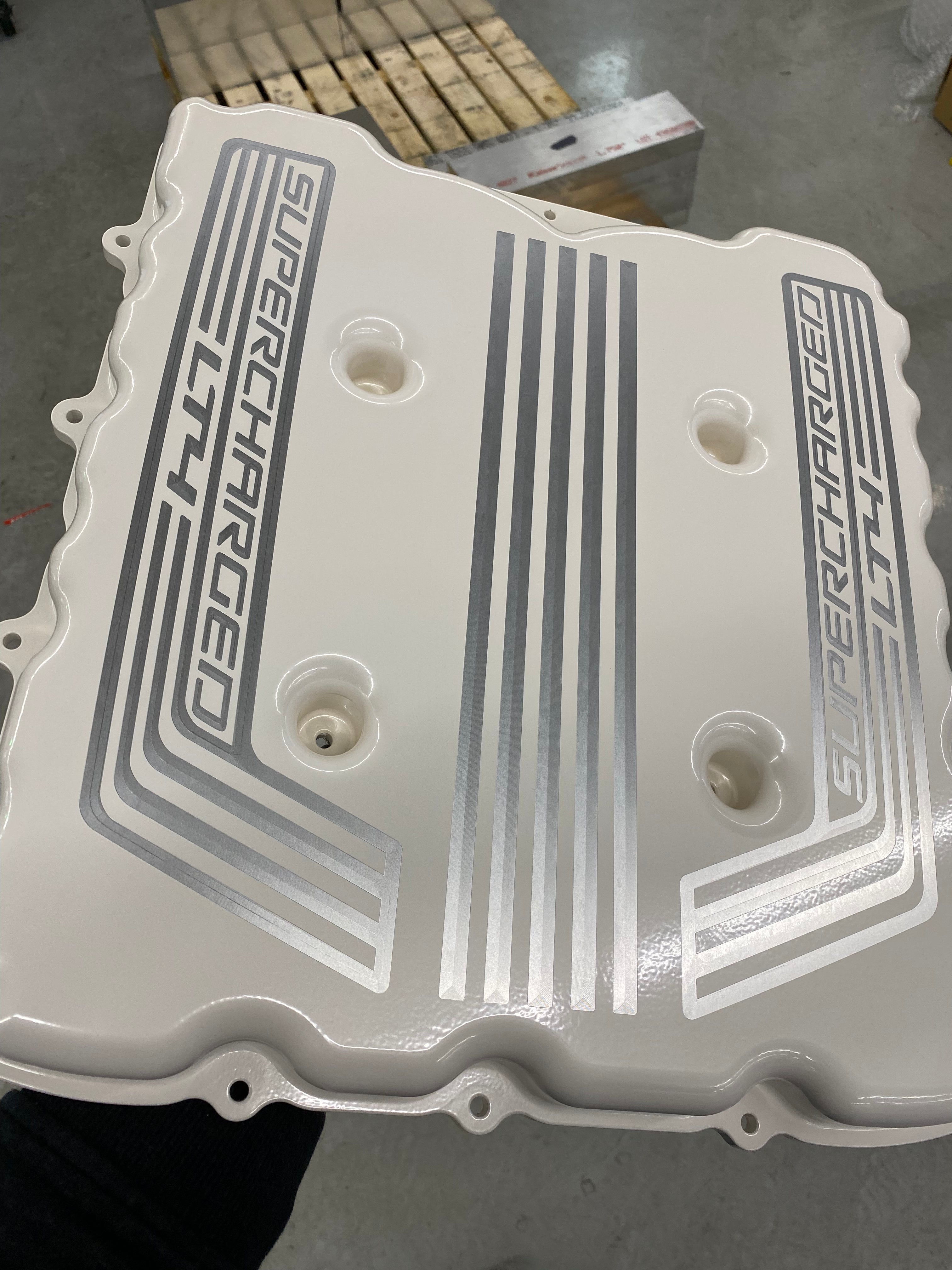 Billet LT4 Supercharger Cover