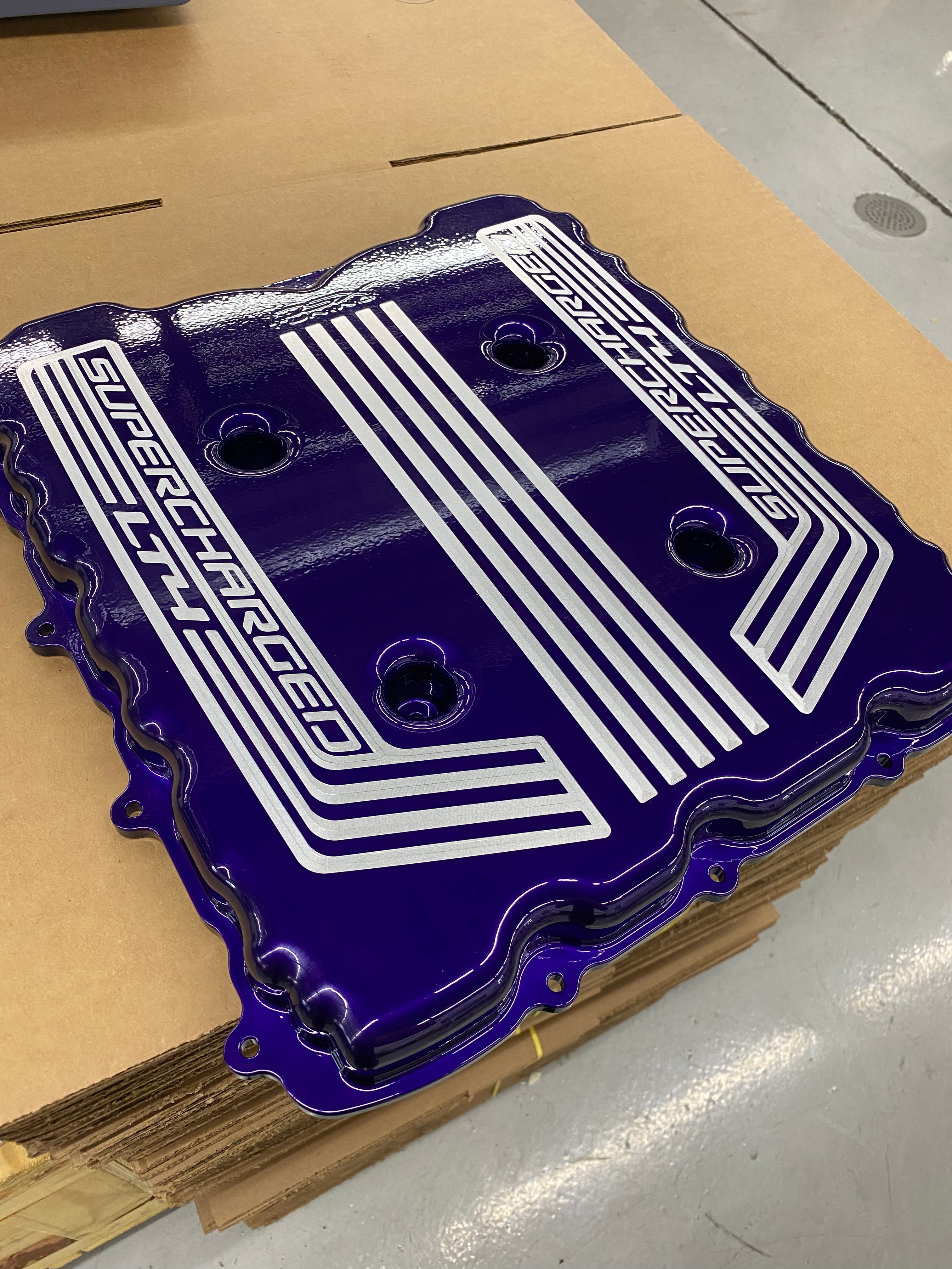 Billet LT4 Supercharger Cover