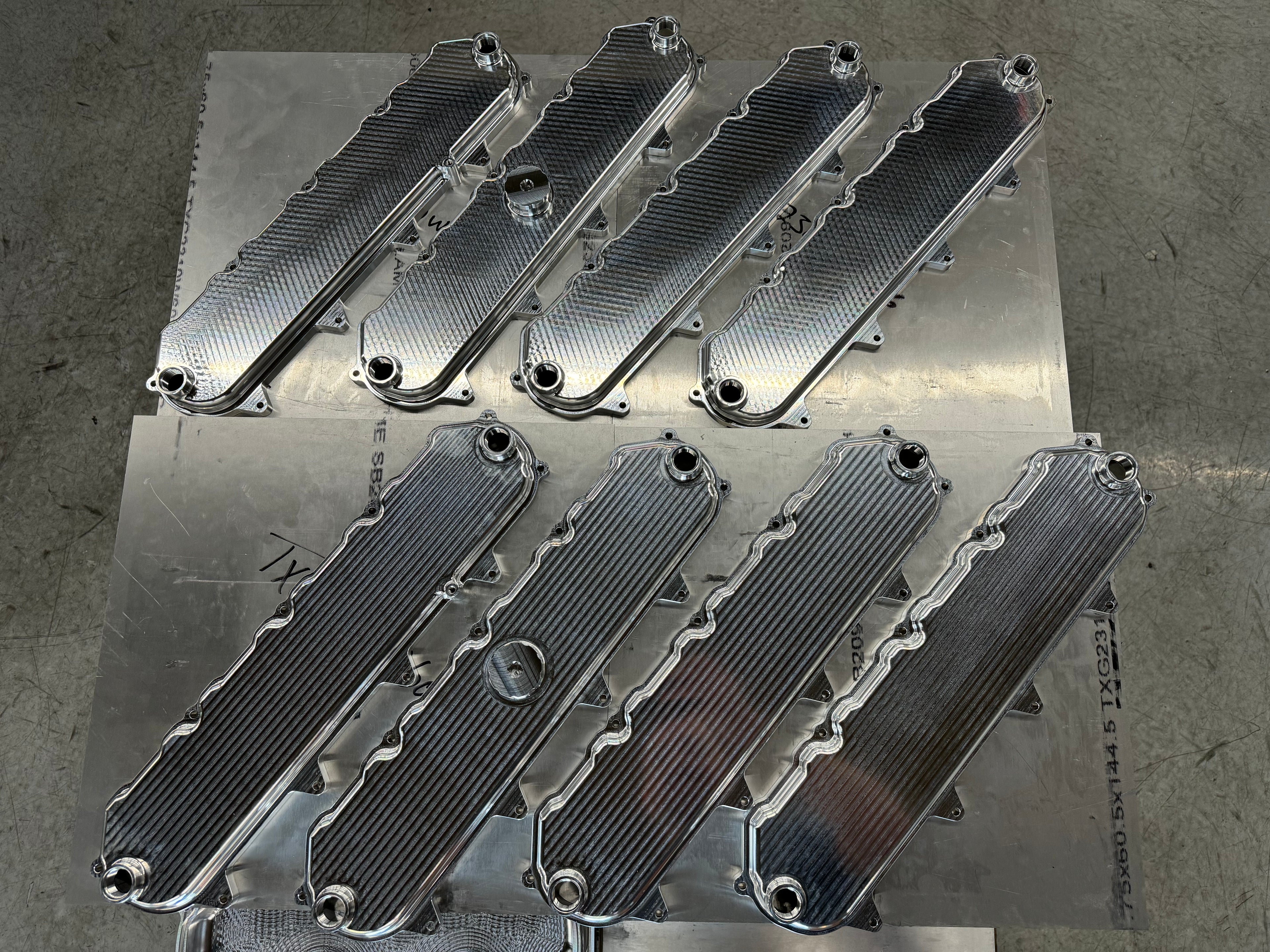 DSX Billet LTx Valve Covers