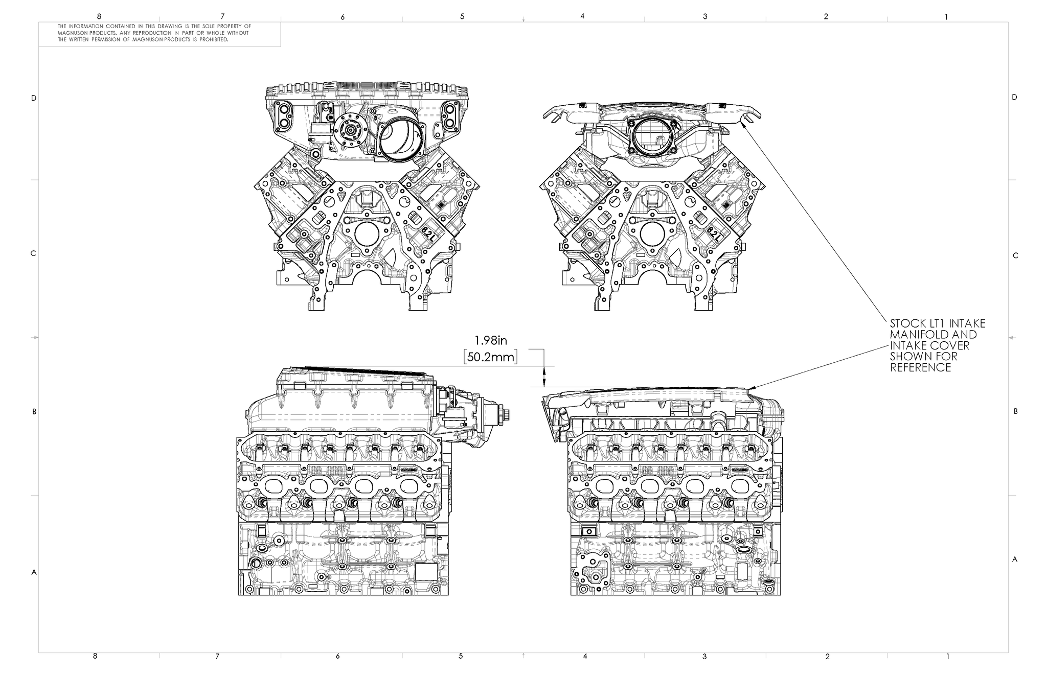 TVS2650R Magnum LT1 Corvette Supercharger System