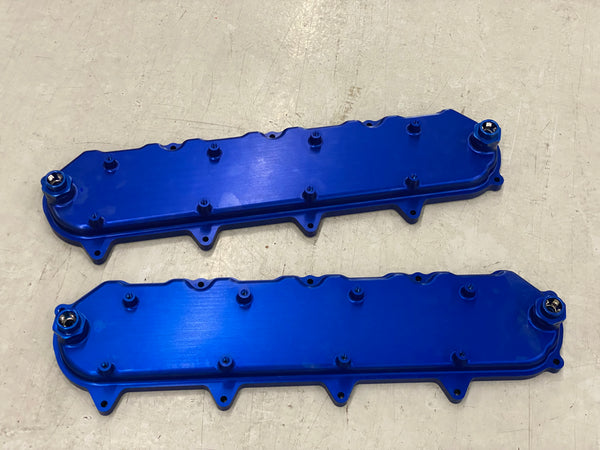 Blue Anodized Early Revision LTx Valve Covers