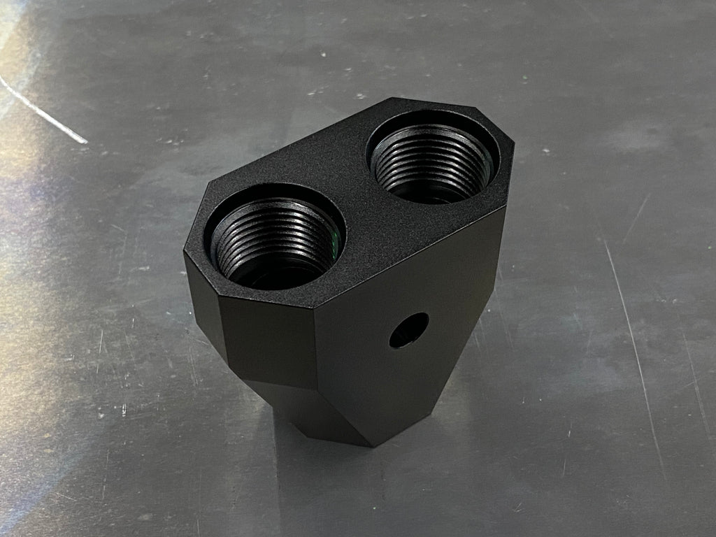 Parallel Y Block - 16 ORB by 2x 12 ORB – DSX Tuning